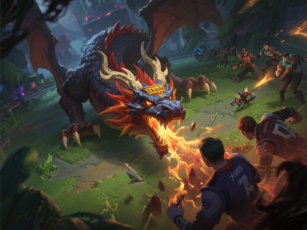 LCK赛场大龙Buff爆发,T1四杀翻盘推基地夺胜 在英雄联盟的游戏中,大龙buff一直被视