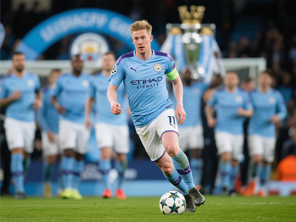 十载荣耀铸传奇,德布劳内问鼎曼城第一人? 然而,德布劳内的优势则在于他影响的不仅仅